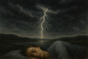 Sonhar com tempestade ou vento forte: o que sua alma precisa libertar com urgência?