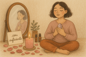 Aromaterapia para perfeccionismo: óleos essenciais que dissolvem cobrança e liberam sua essência real