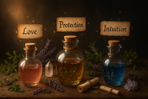 Perfume vibracional: como criar o seu com óleos essenciais e intenção mágica
